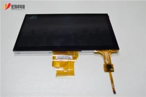 Pantalla táctil LCD mba'yrumýime guarã .