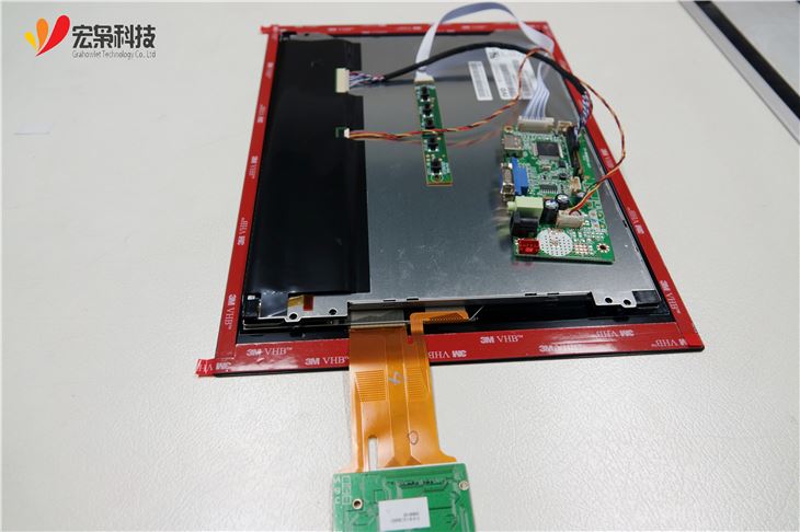 Pantalla táctil de 12 pulgadas para Raspberry Pi .